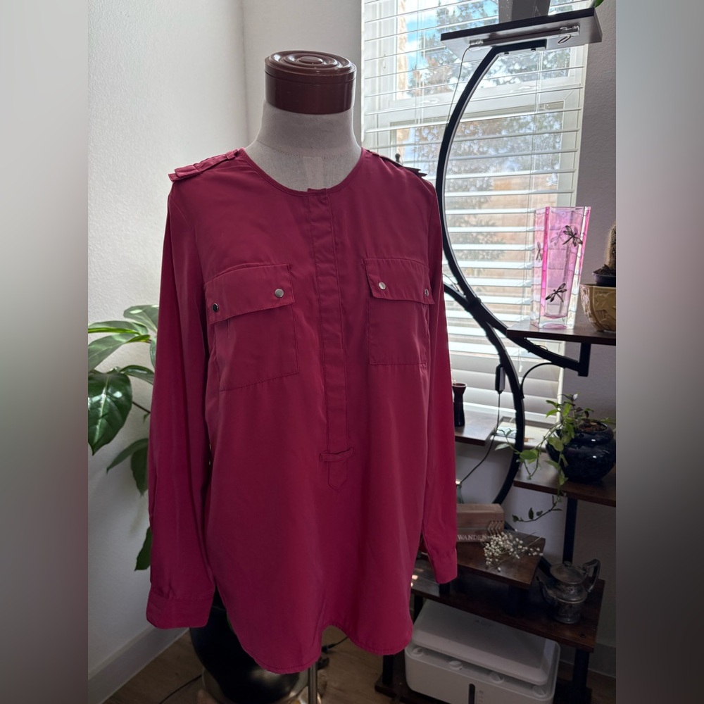 Cynthia Rowley Tunic style Pink Top